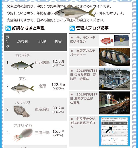 釣魚が泳ぎます