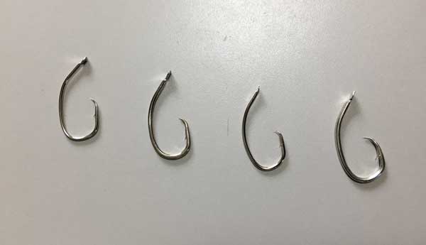 いろいろなメーカーのホタ針