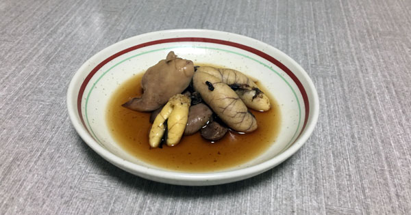 ちょびっとの当日の酒の肴