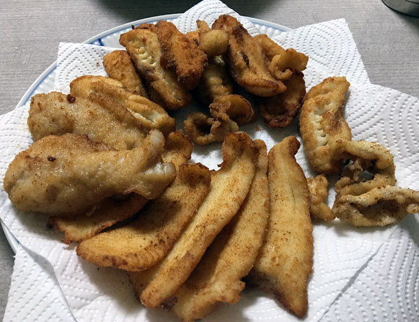 フグの唐揚げ