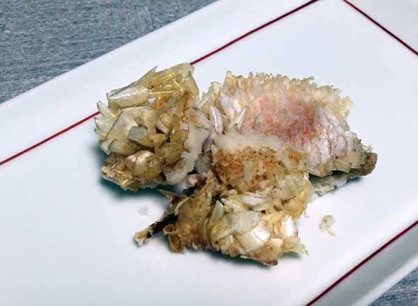 アマダイの松笠揚げ