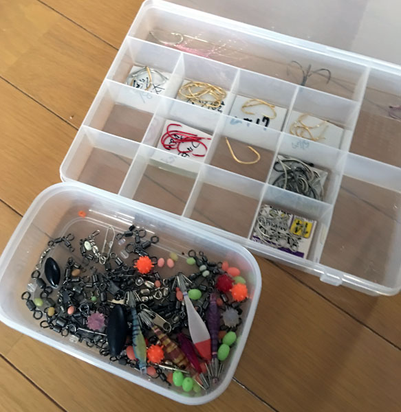 回収した小物