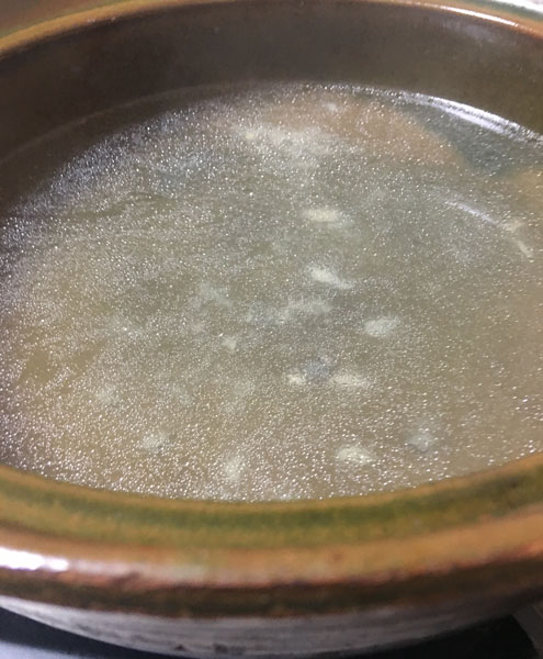 アラのアラの出汁