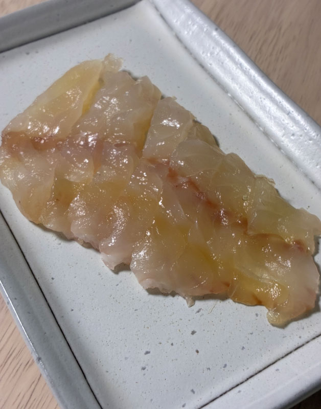 アマダイの昆布締め