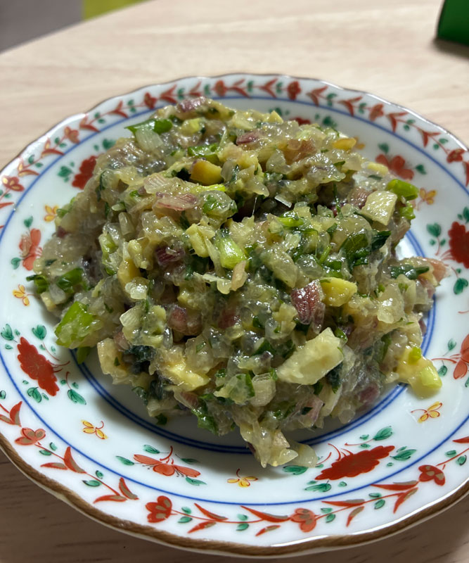 シマアジのナメロウ