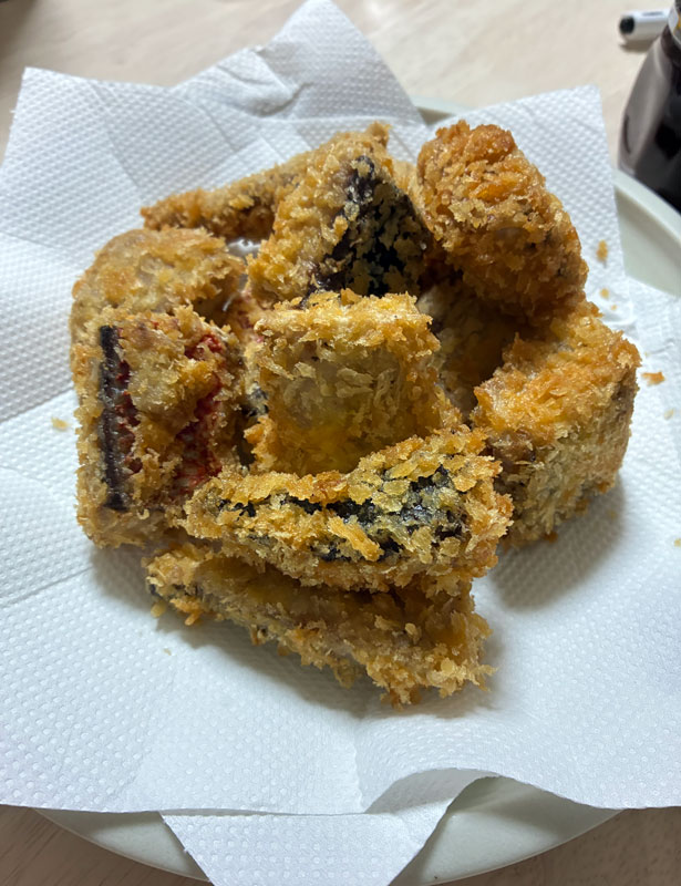 ハチビキフライ