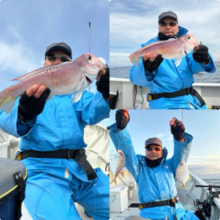 アマダイでドヤ顔