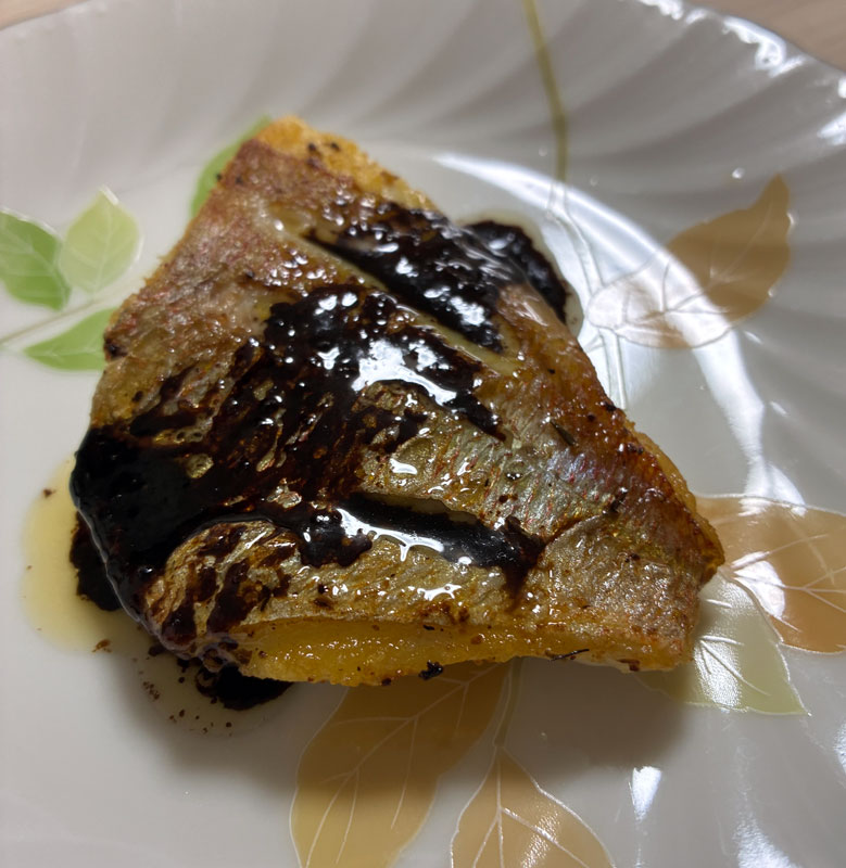 キダイのポアレ