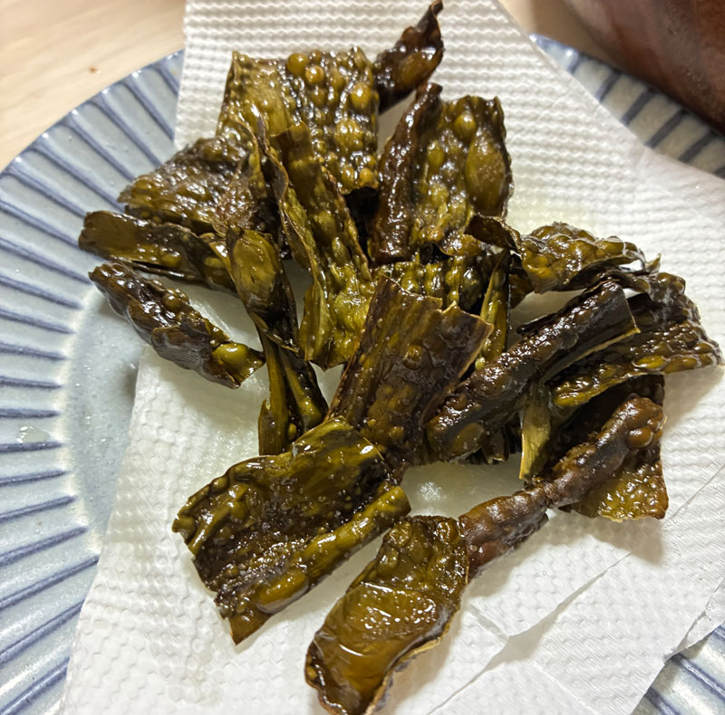 昆布のおつまみ