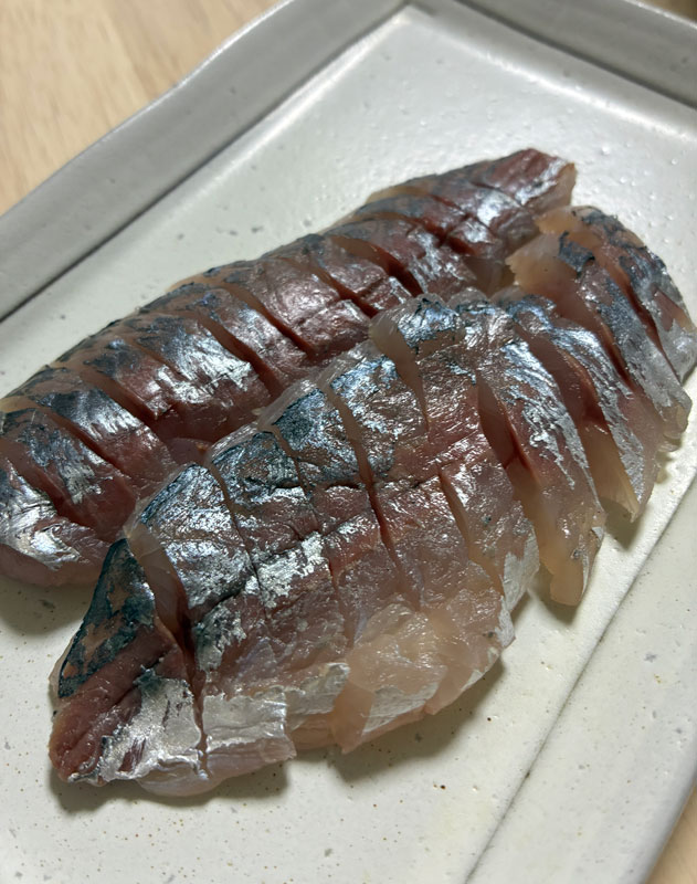アジ刺身