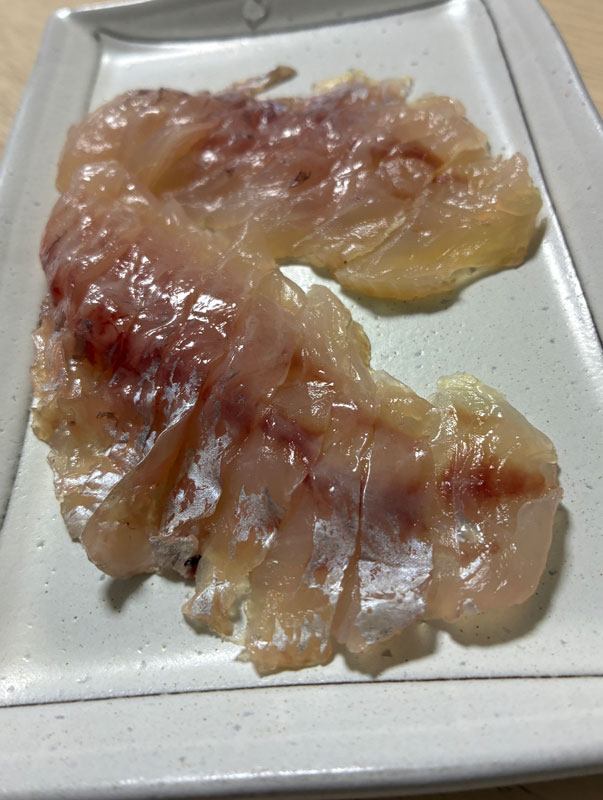 シロムツの昆布〆