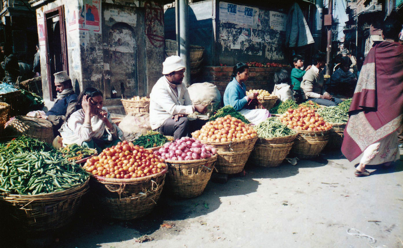 野菜売り
